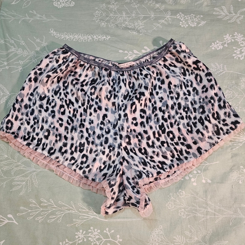Victoria's Secret Pink and Black Pajama  Intimates & Sleepwear Small